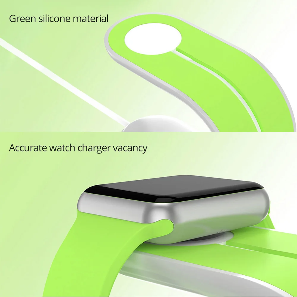 ANKNDO мобильный телефон Настольный держатель Smartwatch зарядное устройство для Iwatch 2 в