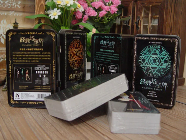 Классическая загадочная настольная игра Карты Таро карты китайский/английский