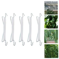 garden plant support tomato support j hook tomato plant holder binder anti crush hooks rope length 10m