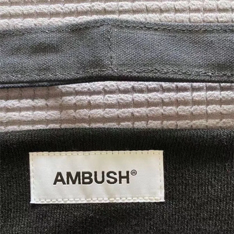 

Street Skateboard High Ambush Tactical Chest Bag Men Women 1:1 Tag Fashion Casual Canvas Bag Multifunction AMBUSH Backpack