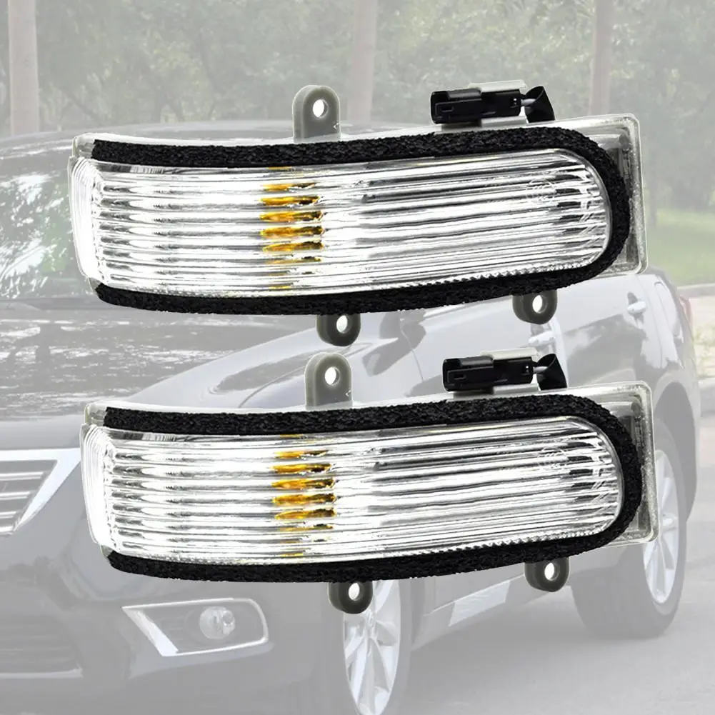 

Left Side Rearview Mirror Light LED Lamp Replacement Durable Turn Signals 81740-06040 81730-06060 for Camry 06-11 for Vios 08-13
