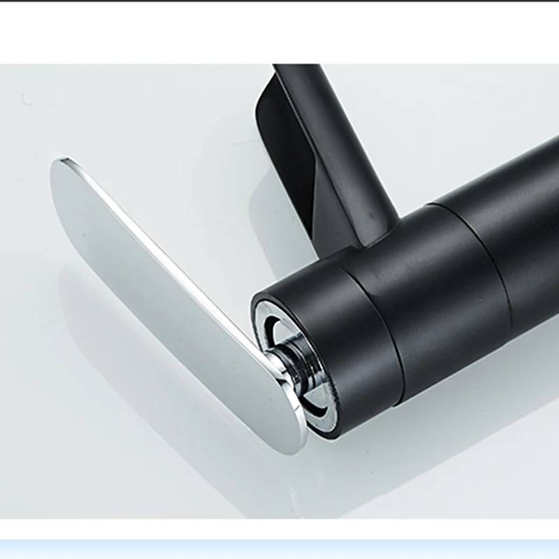 Современный Смеситель для ванной комнаты черный смеситель ванны выпечки