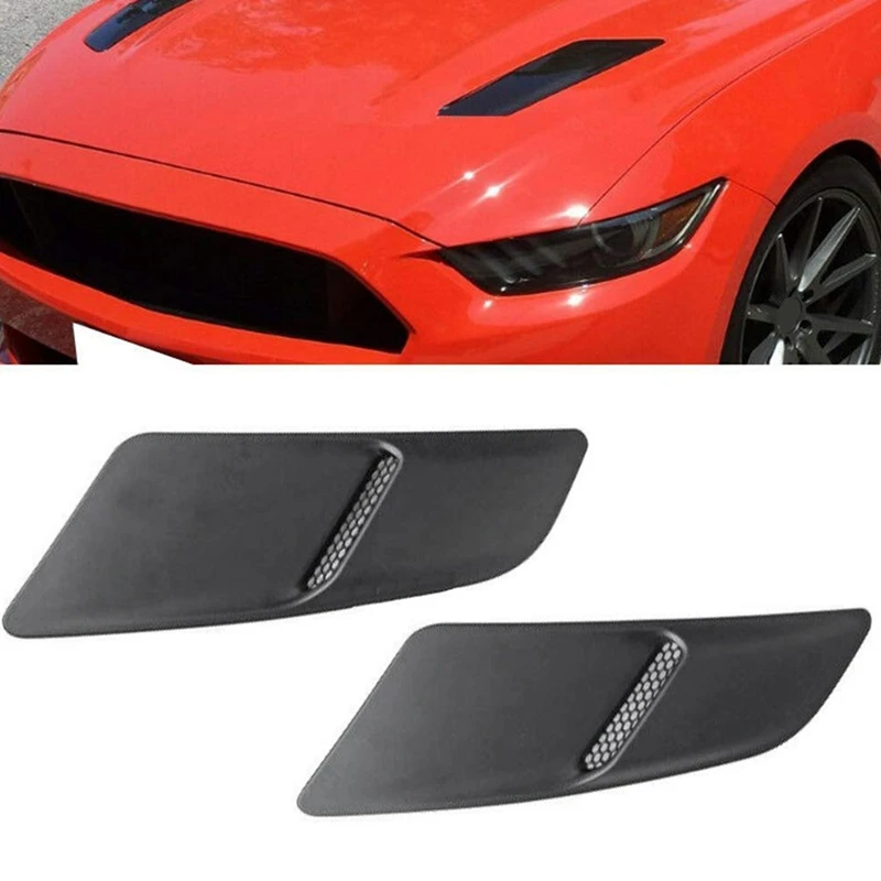 Для Ford Mustang 2015 2017 передний капот воздухозаборник отделка Совок вентиляционные