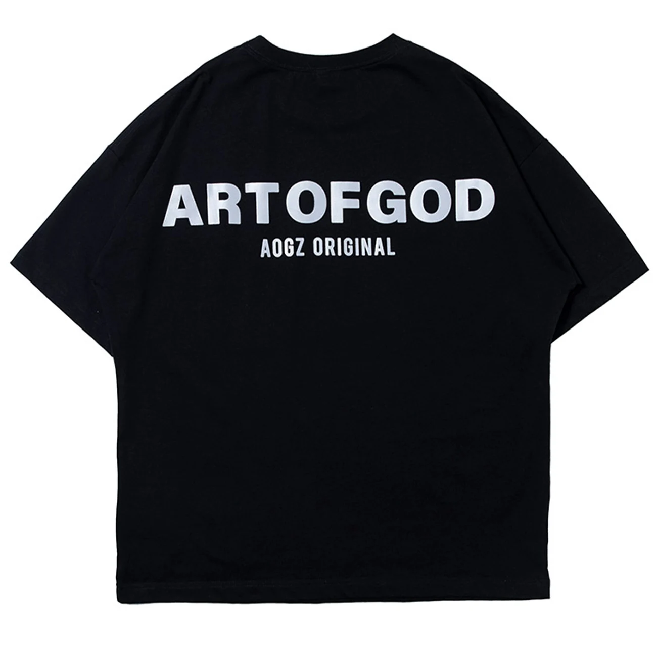 11 BYBB'S темно в стиле хип-хоп футболка Буква S светоотражающий принт хлопковые