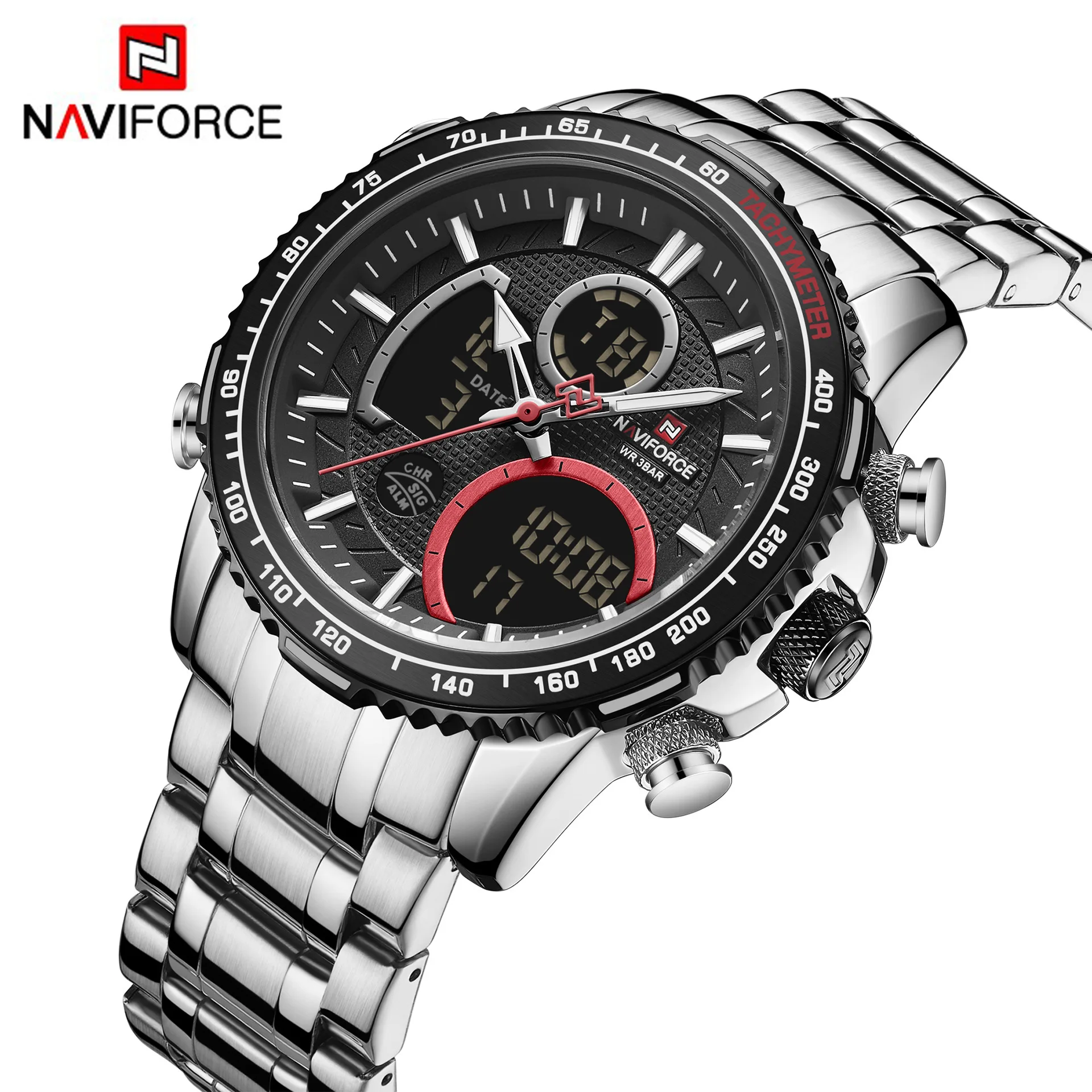

Naviforce9182 new multifunctional men's sports watch