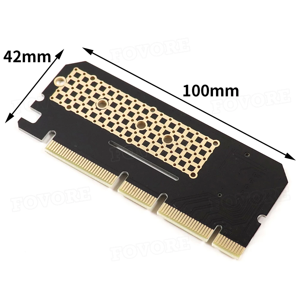Адаптер M2 PCIe адаптер PCI-e M.2 NVME M Key SSD конвертер PCI express x4 Расширительная карта для