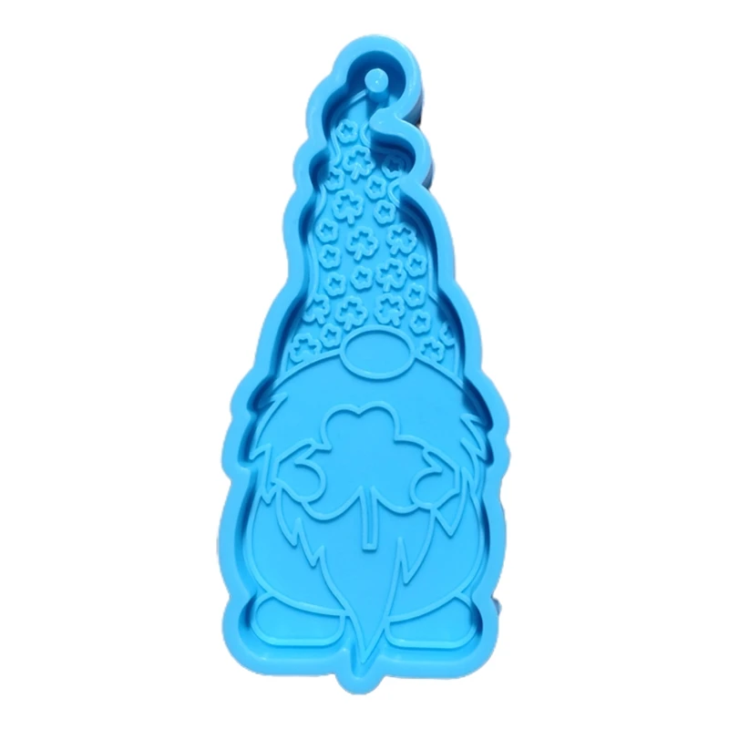 

DIY Crafts Epoxy Resin Mold Irish Festival Faceless Doll Keychain Silicone Mould