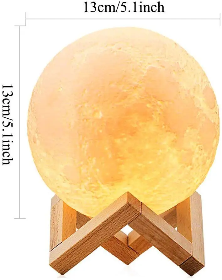 USB Electric Aroma Air Diffuser Moon Humidifier Essential Oil with LED Night Lamp Mini | Бытовая техника