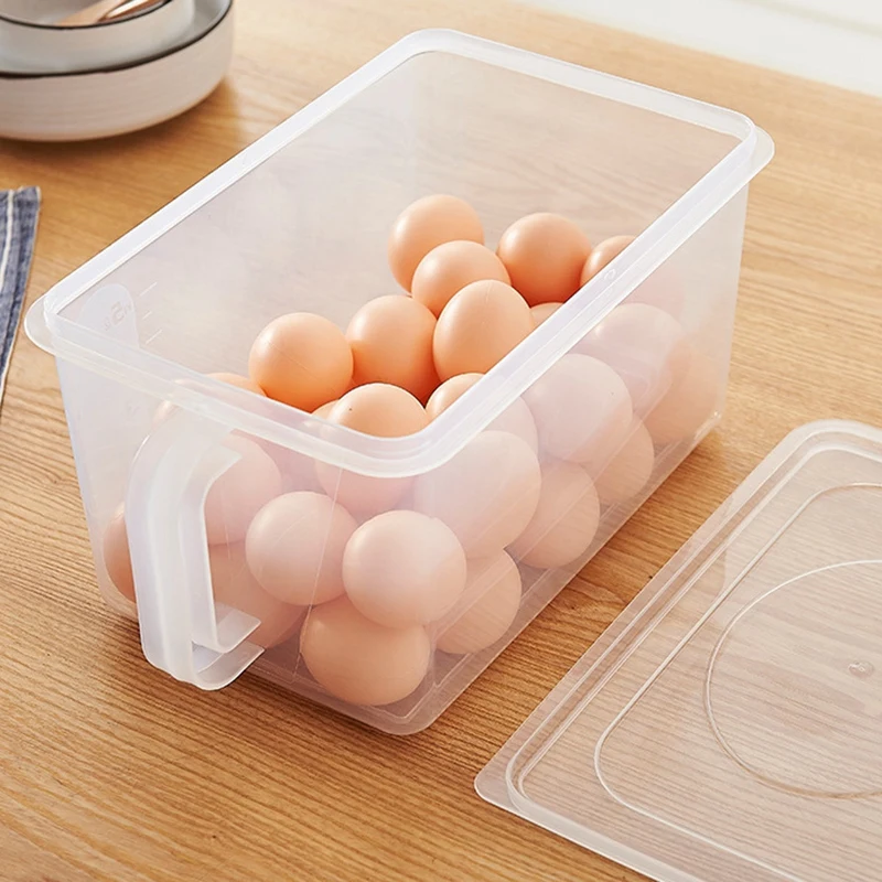 2 упаковки для хранения в холодильнике Штабелируемый Органайзер с ручкой