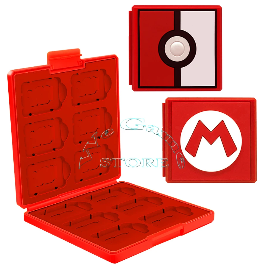 Чехол для игровой карты Nintendo switch 12 коробка хранения Nitendo сумка переноски Switch