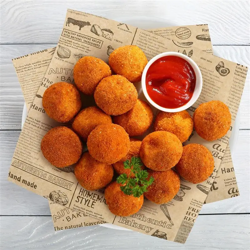 Поднос для бумаги 50 листов Термостойкая Бумага пищевых продуктов тонкая бумага