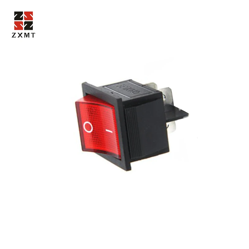 ZXMT 2 предмета кулисный переключатель DPST Вкл/Выкл 16 Amp 250 20 Ампер 125v 4-контактный Ec-2604