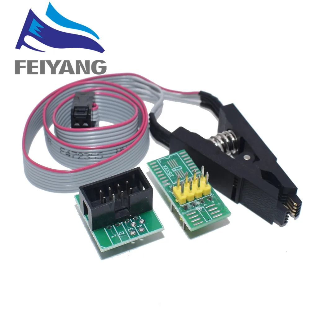 10 шт. умная электроника CH340 CH340G CH341 CH341A 24 25 серии EEPROM Flash биос USB программист с программным обеспечением и Драйвером