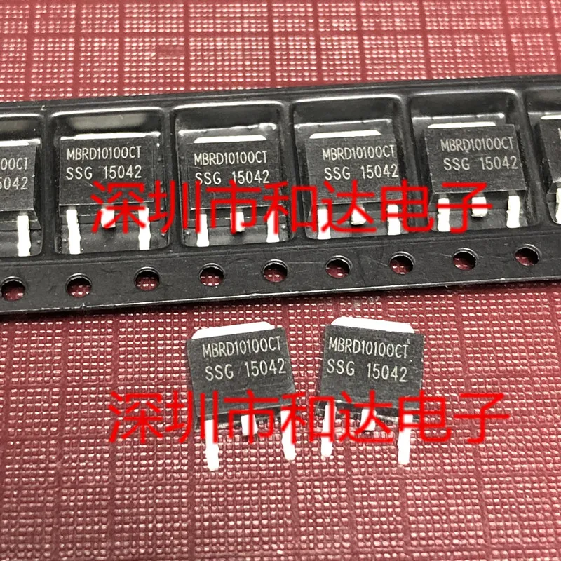 

5 шт. MBRD10100CT TO-252 100V 10A