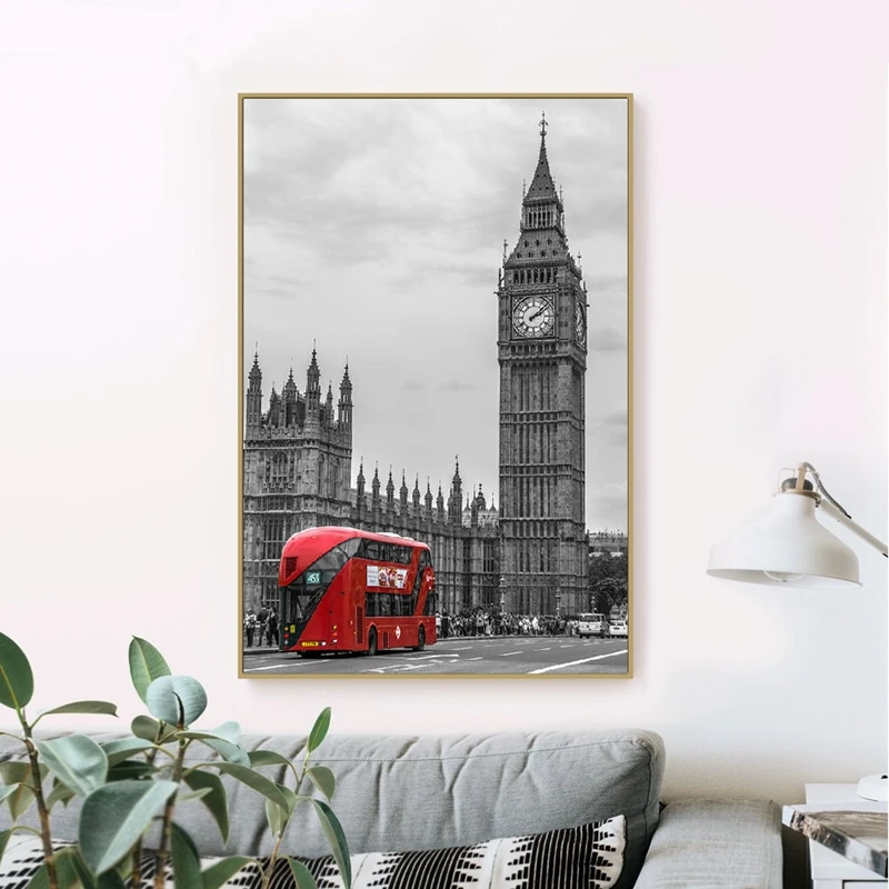 Плакаты и принты для фотографий Биг Бен защита Лондона Настенная картина на