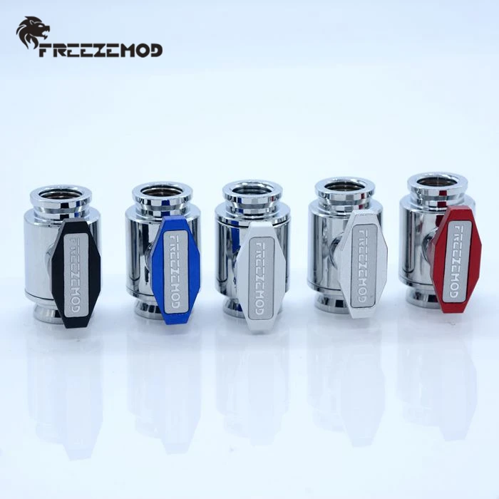 FREEZEMOD FM-YGNSS компьютер pc воды охладитель дренажный клапан двойной внутренний зубы