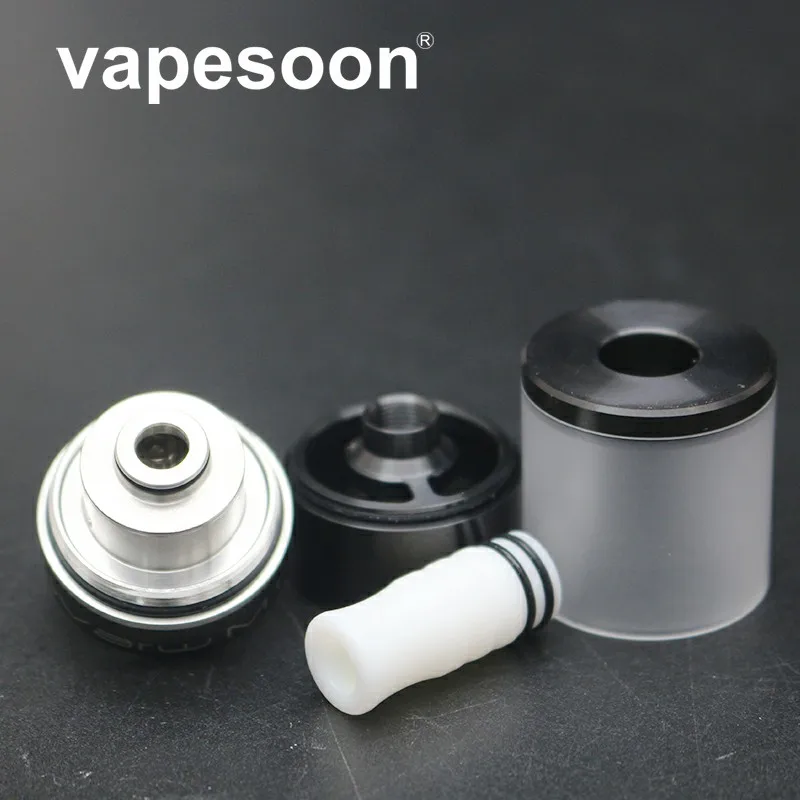 Обслуживаемый атомайзер из нержавеющей стали DIY RTA Dvarw MTL V2 с вставкой для