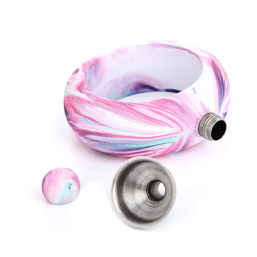 Портативная фляжка из нержавеющей стали персонализированные наружные браслеты