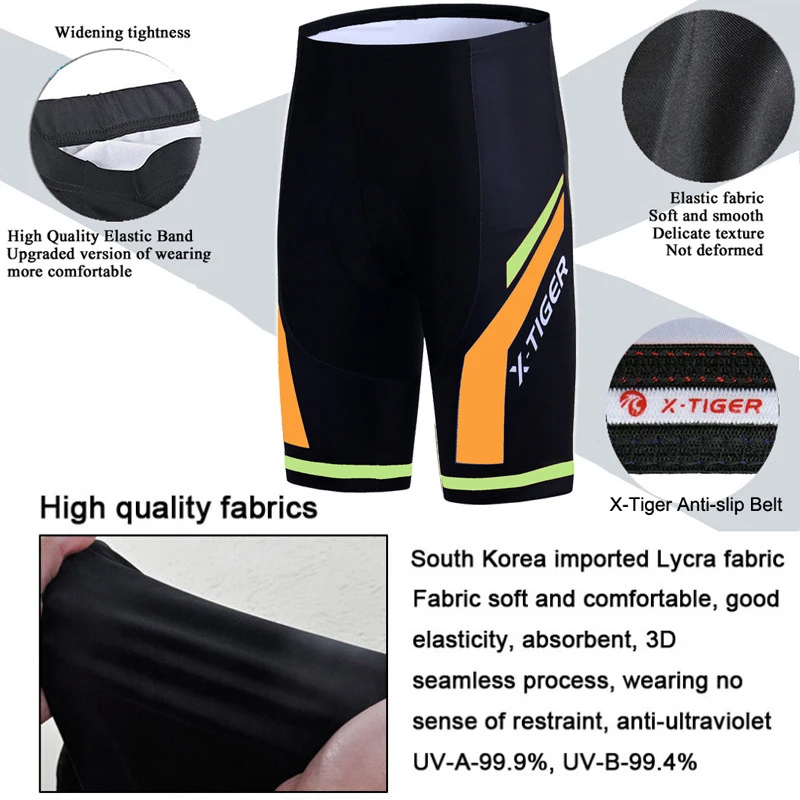 

1pcs men's quick-drying sunscreen cycling shorts