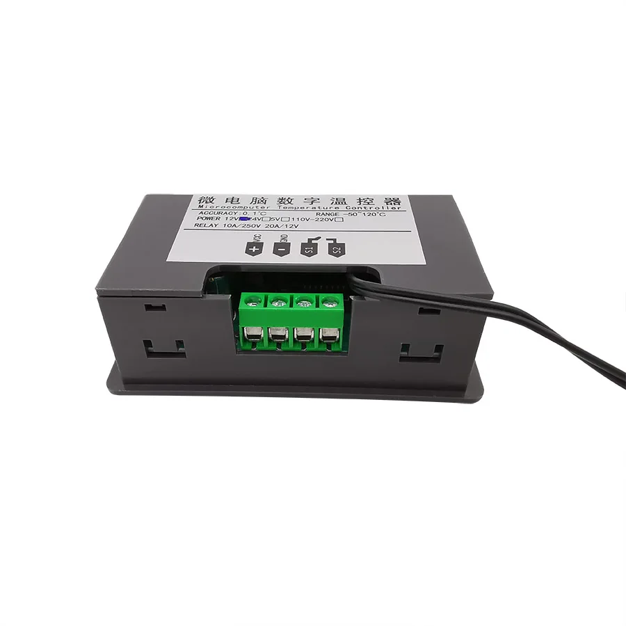 Цифровой датчик температуры W3230 цифровой термостат со светодиодным дисплеем с