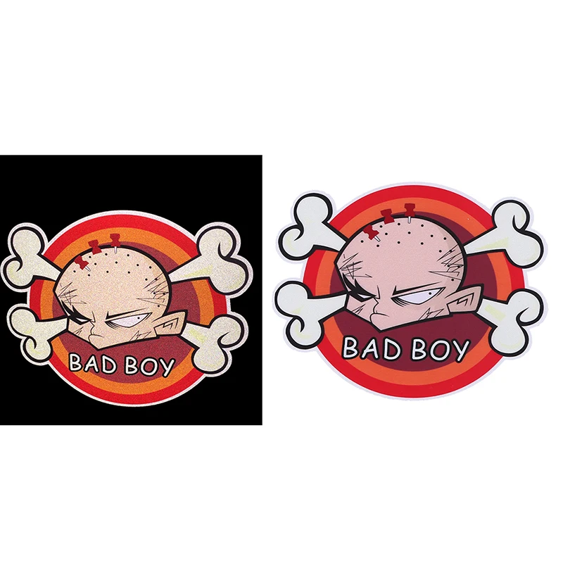 Posbay логотип с черепом значки автомобильные наклейки для мотоциклов автомобилей