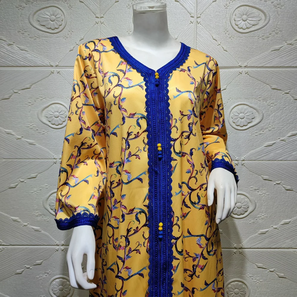 

Abaya Dubai Turkey Indian Hijab Muslim Fashion Dress Arabic Islam African Long Dresses Abayas For Women Robe European Clothing