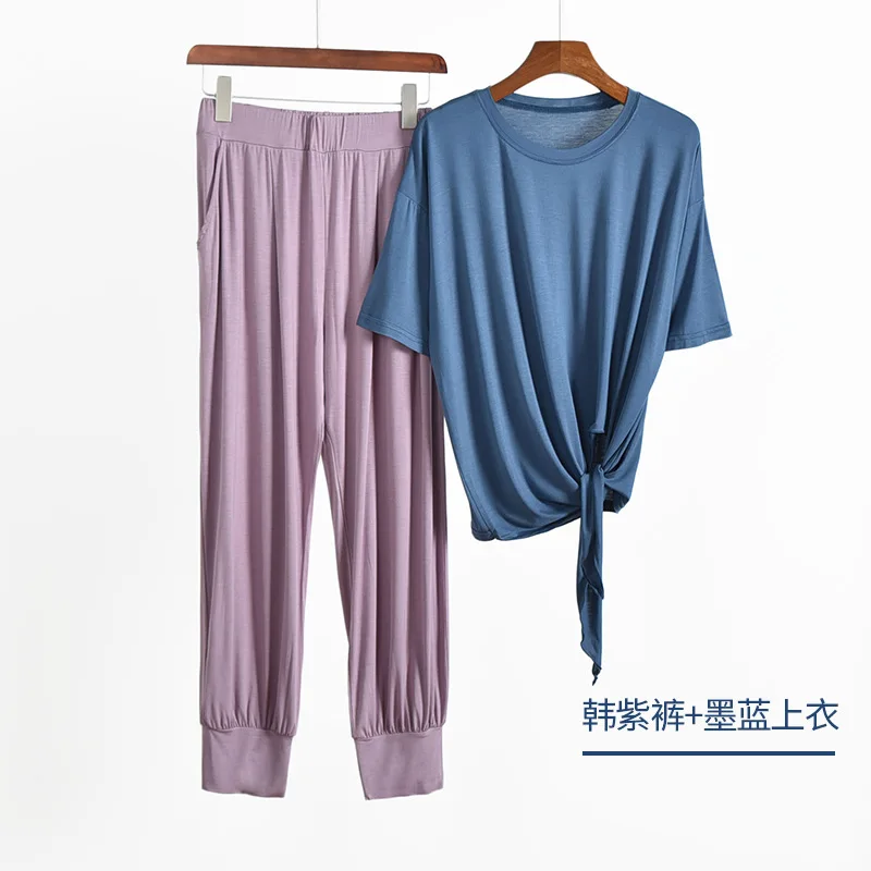 Пижама женская из вискозы двух предметов на весну и лето | Женская одежда