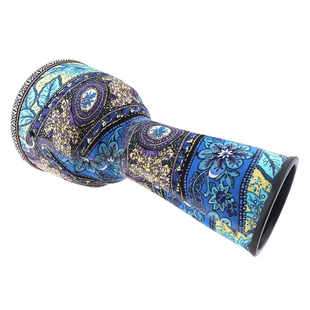 8 Inch African Beautiful Djembe Drum Colorful Cloth Art ABS Barrel PVC Skin Children Hand | Спорт и развлечения