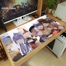 Game Genshin Impact Xinyan Large Mouse Pad Laptop PC Gaming Computer Desk Keyboard Mat Thicken Antislip Huge Mousepad Playmat