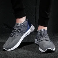 2021 spring and autumn new lightweight comfortable breathable flying woven trend all match mens casual shoes zapatillas