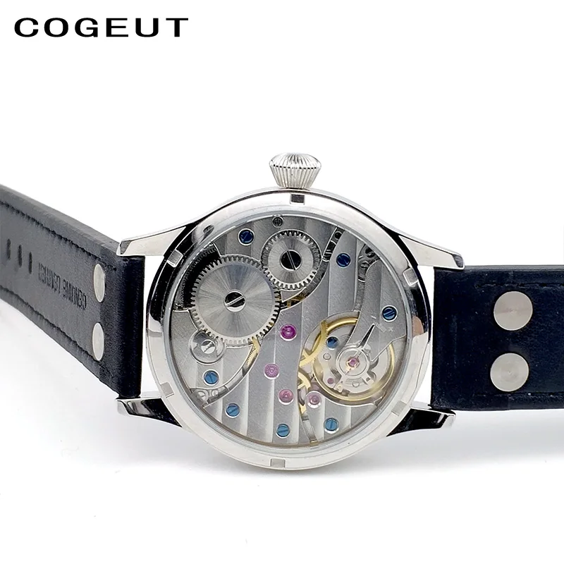Мужские механические часы pilot Seagull st3600 6497 сапфировые Corgeut винтажные военные наручные часы 17 драгоценностей ручной работы 44 мм