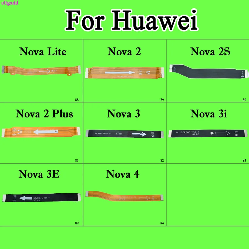Новая материнская плата cltgxdd с ЖК дисплеем гибкий кабель для HuaWei Nova 4 3 3e 3i 2 2S Lite