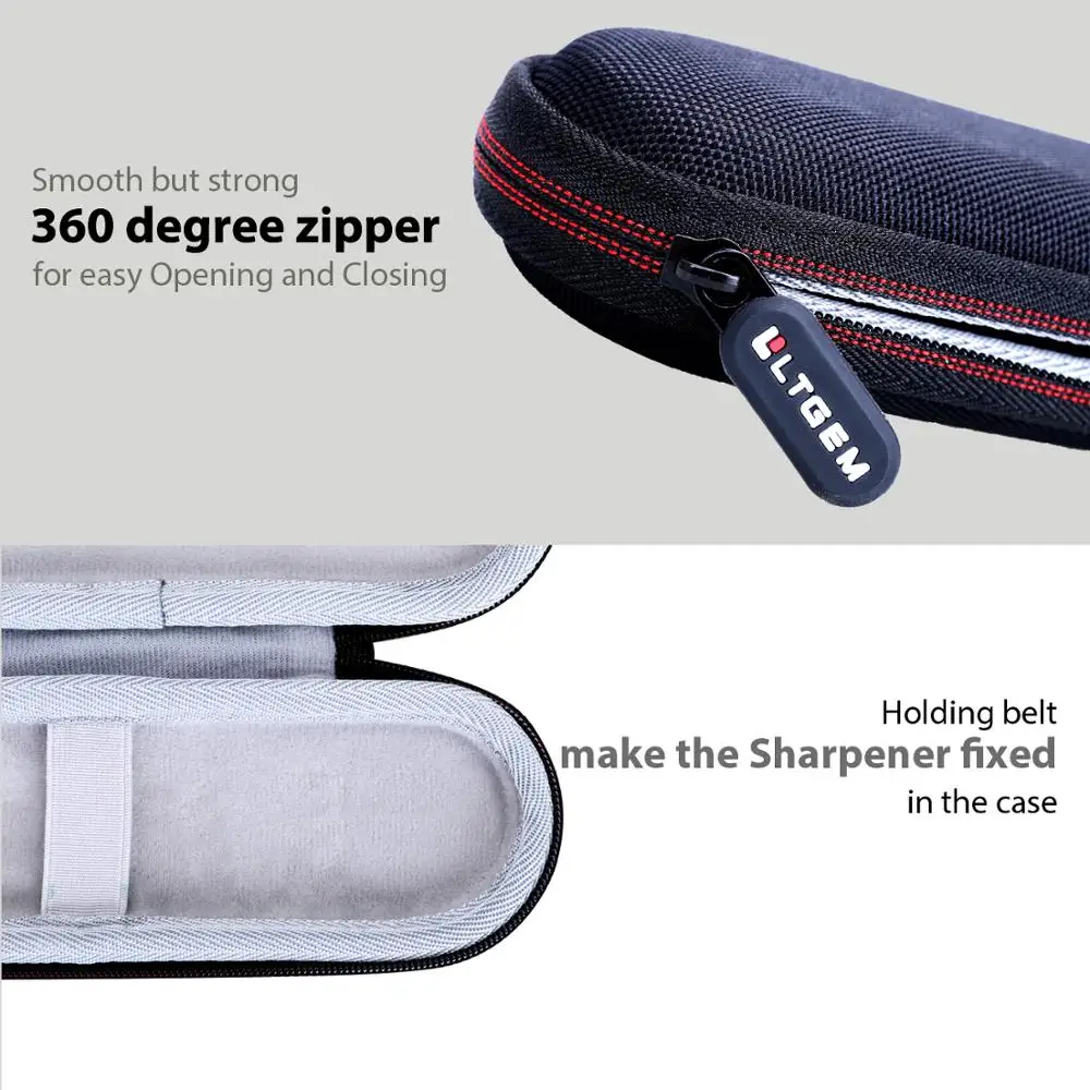 LTGEM Waterproof EVA Hard Case for Work Sharp Guided Field Sharpener