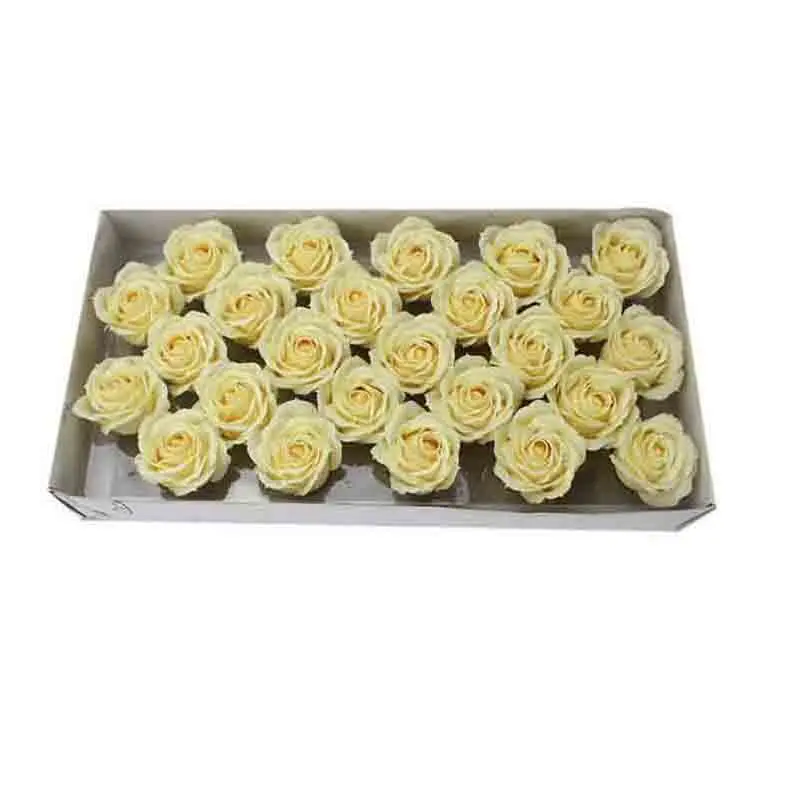 

6CM Soap Rose Flower Head Artificial Flower Head For DIY Valentine's Day Thanksgiving Day Birthday Gift Wedding Decoration