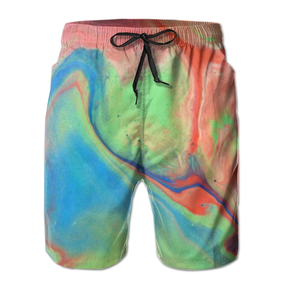 Бесшумная одежда для плавания Шорты градиентные акварельные новые пляжные