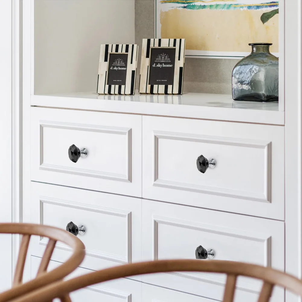 10 шт. ручки из хрустального стекла 30 мм|Ручки шкафа| |