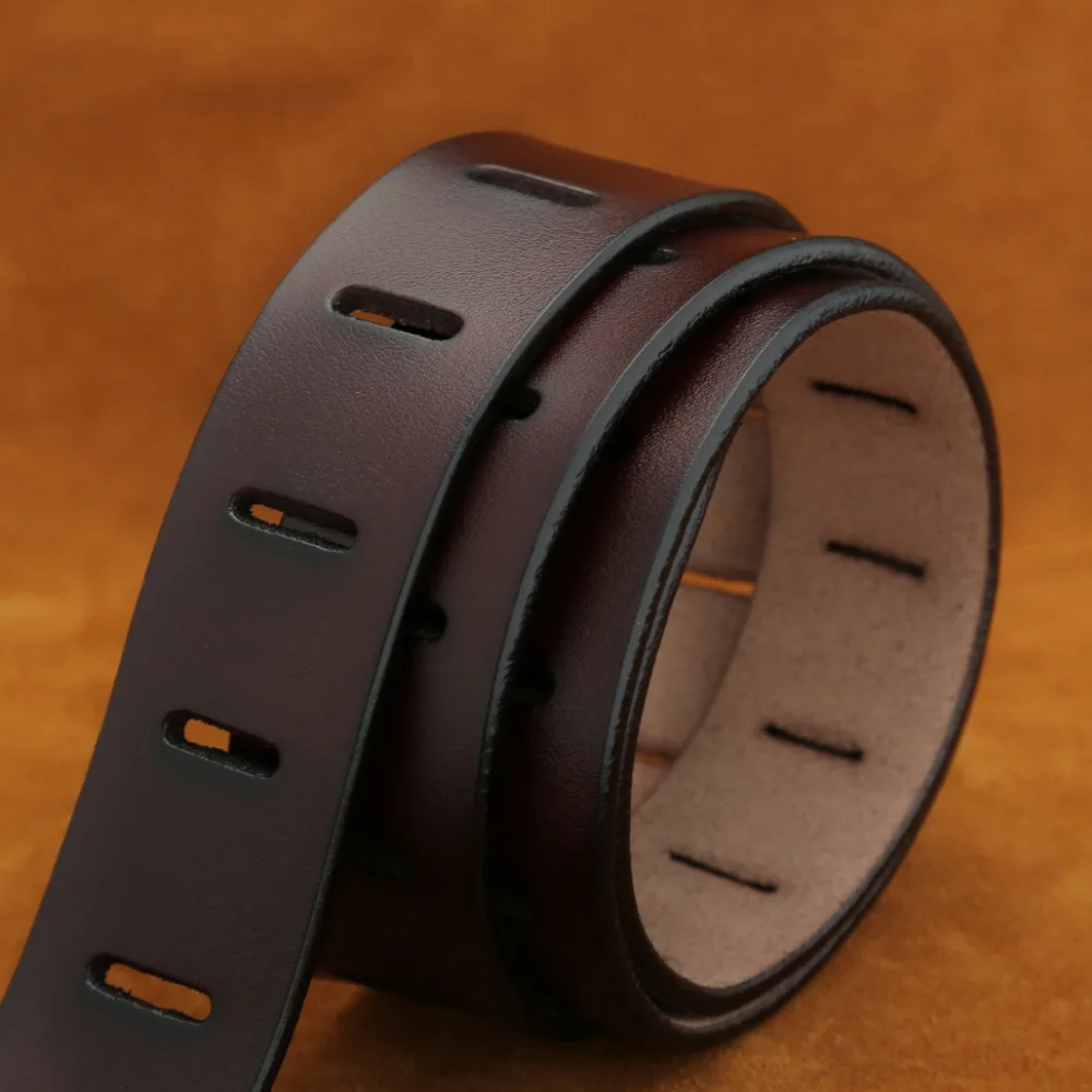 Новый дизайнерский мужской ремень Hasemeka высококачественный из натуральной кожи