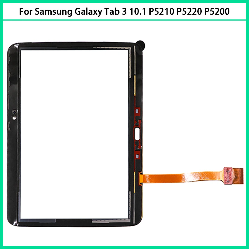 

New P5200 Touchscreen For Samsung Galaxy Tab 3 10.1 P5210 P5220 Touch Screen Panel Digitizer Sensor Front Glass Lens Replacement