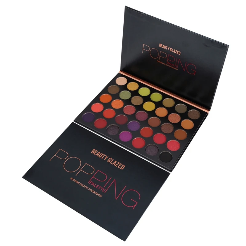 Палитра теней Профессиональный 35 цветов натуральный макияж прессованный