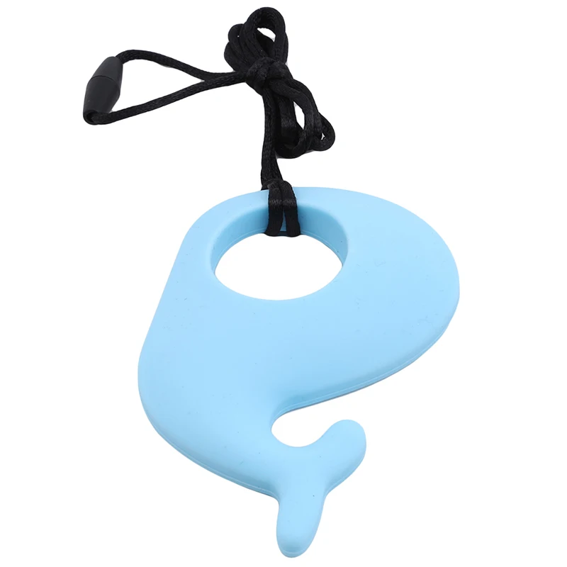 Teeth 10 PCS Baby Whale Silicone Teether Pendants BPA Food Grade Chew DIY Necklace Toys Animals | Мать и ребенок