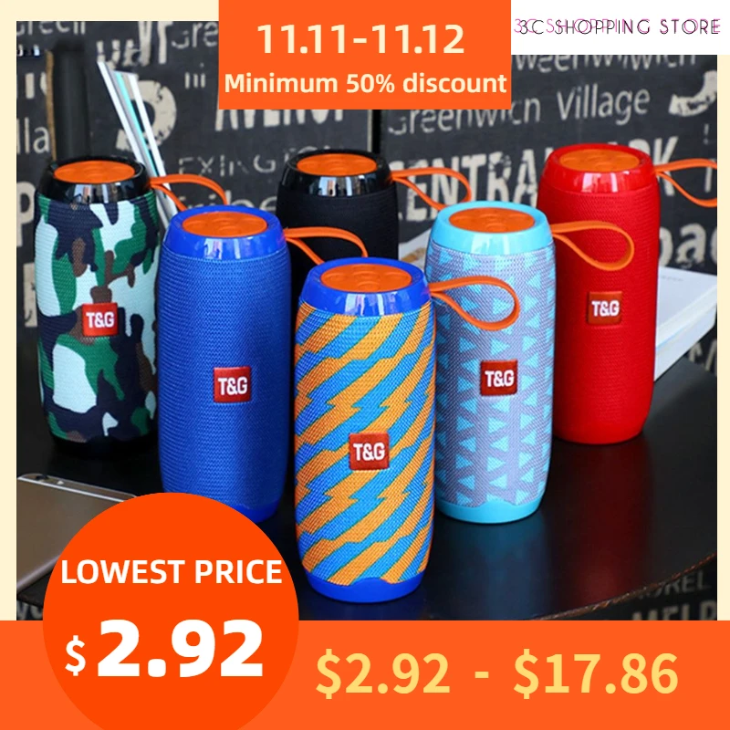 Bluetooth динамик уличный мини беспроводной многофункциональный портативный