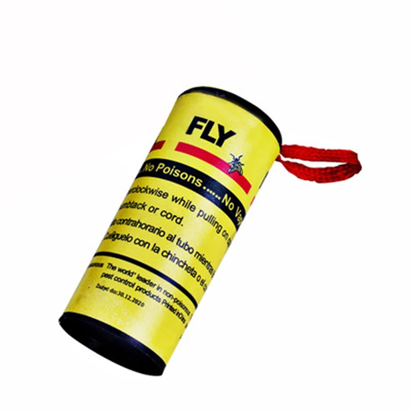 Желтые Липкие Стикеры для мух безопасная и Нетоксичная липкая бумага 4 рулона