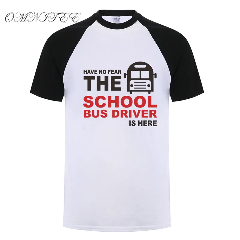 Новая футболка с надписью Have no Fear The School Bus is here мужские летние модные хлопковые