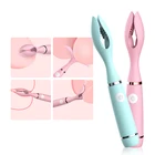 Вибратор для точки G, язык, USB, перезаряжаемый, для женщин, мощные секс-игрушки для взрослых, Массажер-Стимулятор клитора, волшебная палочка, секс-игрушка