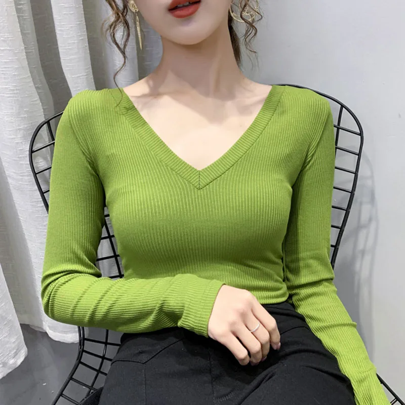 Базовая хлопковая Футболка для женщин сезон весна 2020 Милая футболка Корейская