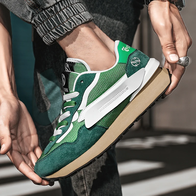 

Men Casual Trend Shoes Comfortable Breathable Brand Sneakers Fashion Low High Quality Men Shoes Hard-Wearing Zapatillas Hombre