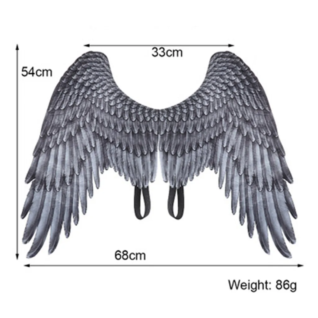 Детский костюм Марди Гра на Хэллоуин крылья ангела для мальчиков и девочек