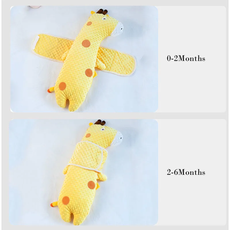

Stuffed Animal Plush Toy Children's Sleeping Pillows Newborn Soft Baby Bed Bumper Crib Pad Protection Bedding Soothing Cushion