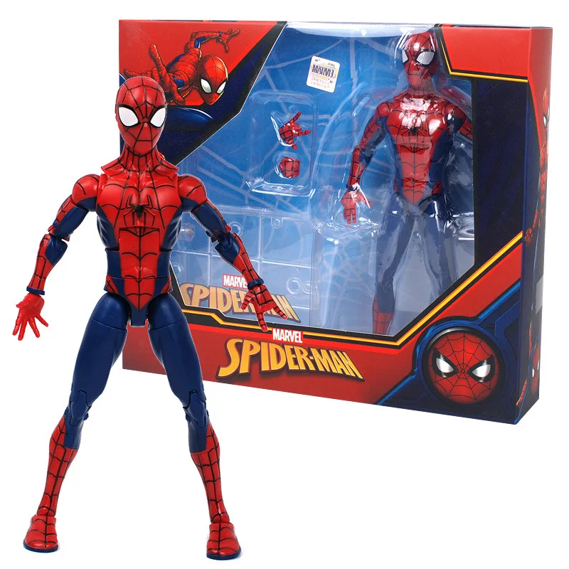 

Original Disney Dolls Marvel 18cm Spider Man Homecoming Spiderman Simple Style & Herioc Action Pvc Action Figure Collectible Mod