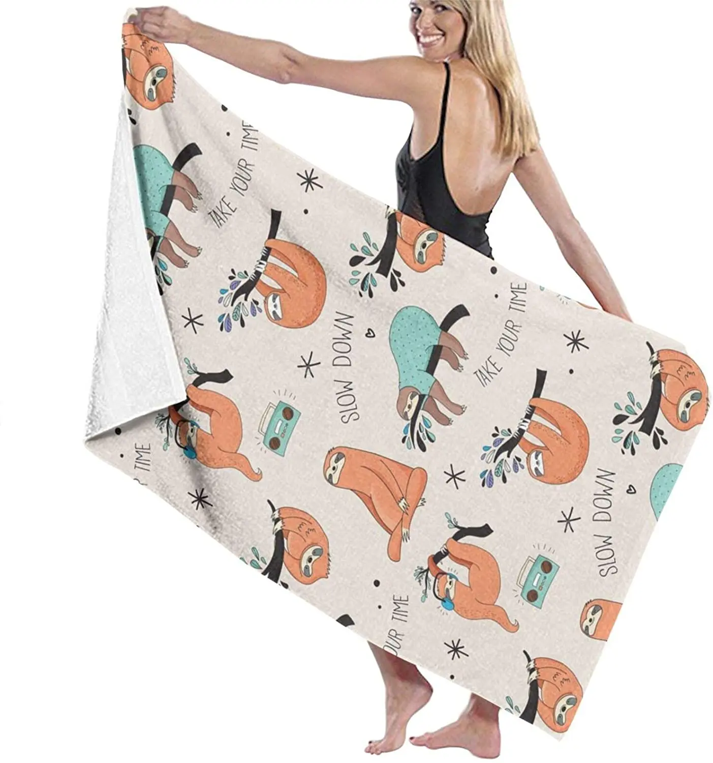 

Microfiber Beach Towels For Men And Women Super Absorbent And Quick-drying Swimming Pool Bathroom Travel Sports Hotel 52X32